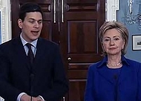 © BBC TV David Miliband und Hilary Clinton