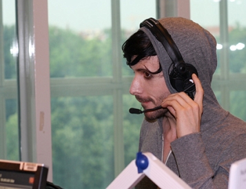 © Radio FM4/Johanna Jaufer Chris Corner zu Gast im FM4 Studio