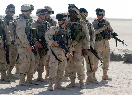 © EPA US Soldiers in Iraq