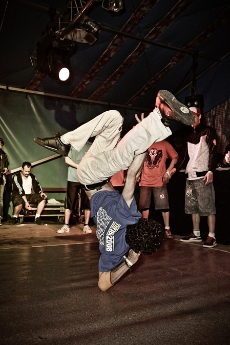 © Thomas Unterberger/oneshot.at Breakdancer bei Am Strom 2010