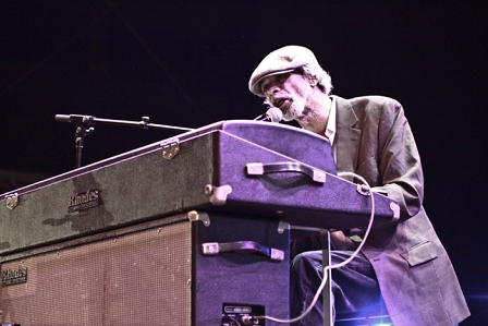 © Christof Moderbacher Gil Scott-Heron am E-Piano