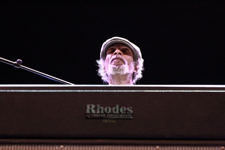 © Christof Moderbacher Gil Scott-Heron in deep concentration