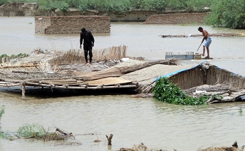 © MANSOOR KHANZADA Flut in Pakistan