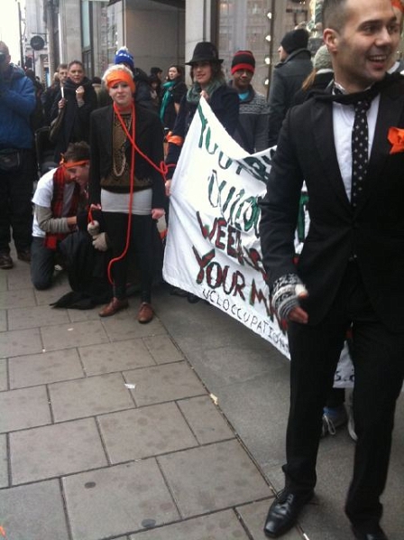 © flickr Flashmob vor TopShop