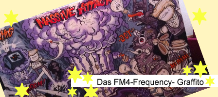 © FM4 Die FM4 Auktionen für Licht ins Dunkel: Das FM4-Frequency-Graffito