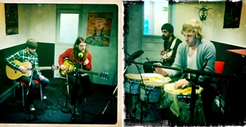 © Andreas Gstettner Maps & Atlases zu Gast im FM4 Studio