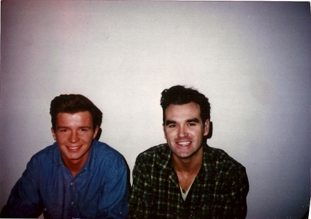 © top of the pops Rick Astley und Morrissey