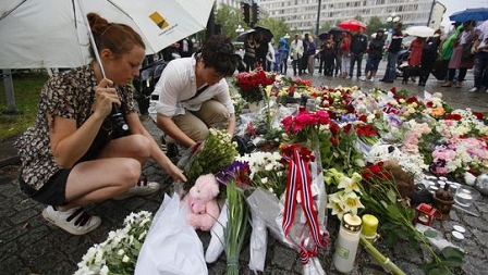 © EPA Anschläge in Oslo