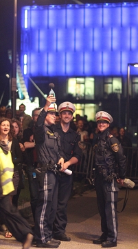 © Silvia Scheiblhofer Radio FM4 Die Polizei bei der Lärmmessung