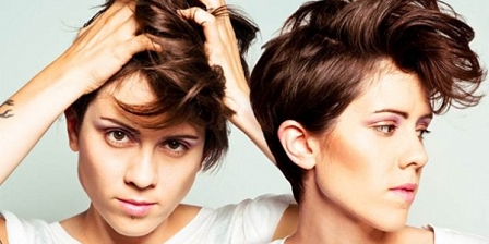© Tegan&Sara Kanadisches Duo Tegan & Sara. Zwei junge Frauen.