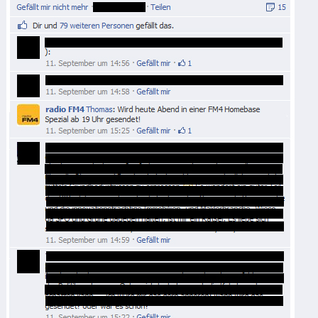 © Radio FM4 Facebook-Forum