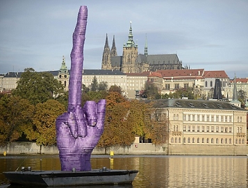 © EPA/Filip Singer David Cerny artwork