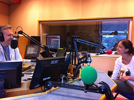 © Cathi Priemer Clara Luzia bei BBC Cornwall