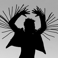 © Warner Bros. / Twin Shadow "Eclipse" Album Cover / Twin Shadow als Schatten