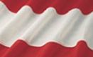 Österreich-Flagge