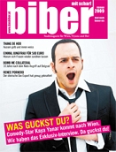 Das Cover der Februar-Ausgabe von biber