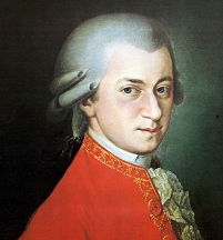 Posthumes Mozart-Portrait von Barbara Krafft, 1819