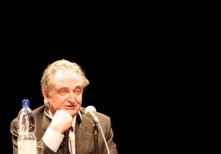 Portrait des Philosophen Jacques Attali