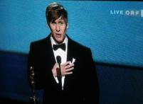 Drehbuchautor Justin Black mit Academy Award