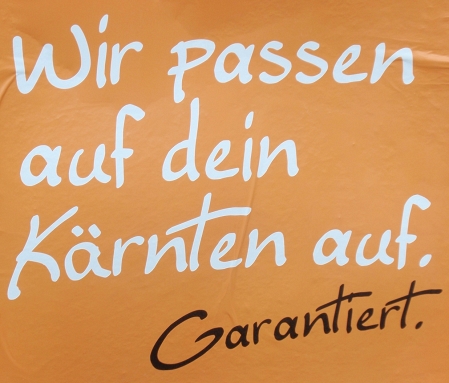 BZÖ Wahlplakat