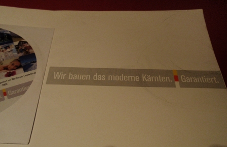Werbefolder