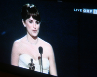 Penelope Cruz mit Academy Award