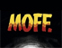 comic logo "moff"