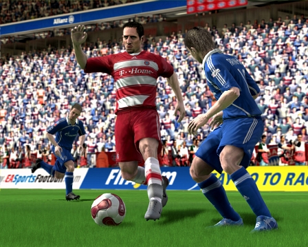 Ein Screenshot aus dem Spiel FIFA09