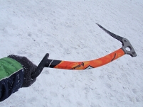 Eisklettern Fieberbrunn Eisgerät
