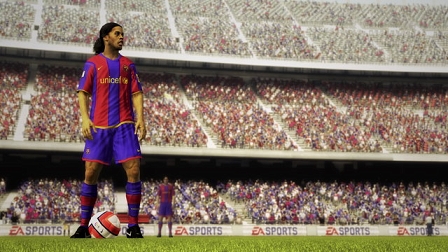 Ein Screenshot aus dem Spiel FIFA09