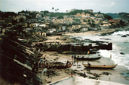 Strand in Ghana