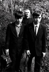 Die Band The Bishops im Wald