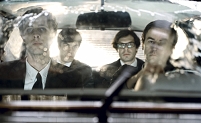 © Ingo Pertramer Die Band Kreisky in einem Auto