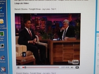 © blumenau Obama bei Leno.