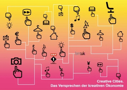 Der Flyer der Veranstaltung "Creative Cities"