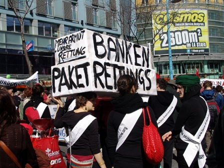 Demonstration in Wien