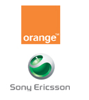 Logos von Orange und Sony Ericsson