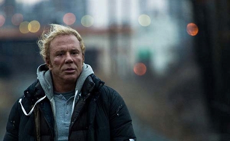 Mickey Rourke in "The Wrestler"