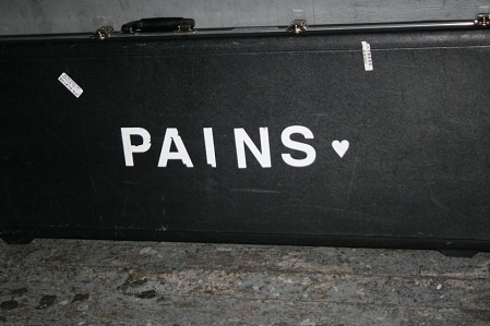 Gitarrenkoffer der Pains Of Being Pure At heart