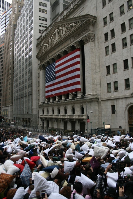 Pillow Fight, New York