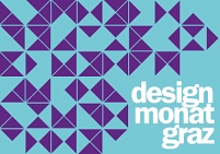 Logo des Designmonats Graz mit vielen Dreiecken