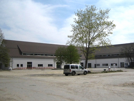 Haus 50 mit Baustelle in der Domagkstraße