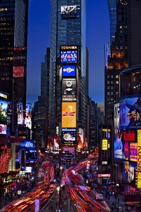 Times Square At Night