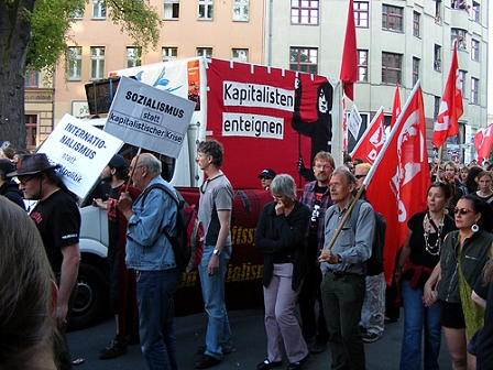 Demonstrationen in Berlin am 1. Mai