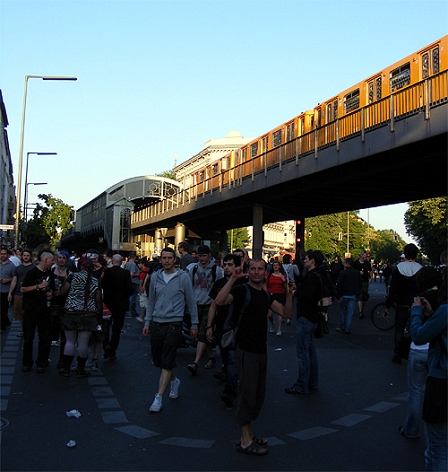 Berliner U-Bahn-Station Görlitzer Bahnhof