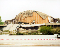 Eingestürzte Kongresshalle