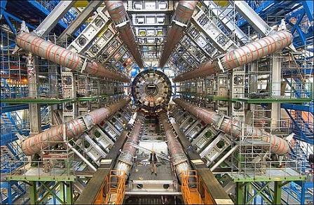 Der Large Hadron Collider im CERN.