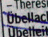 Eine Namensliste, in der Namen mit einem Ü durchgestrichen sind