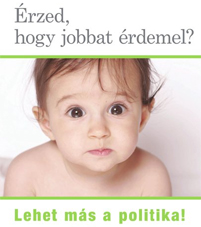 baby am wahlplakat der lmp