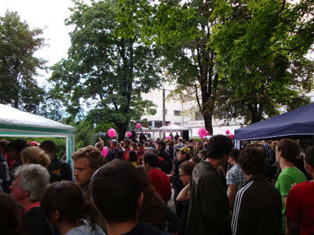 Abschlusskundgebung demos Innsbruck